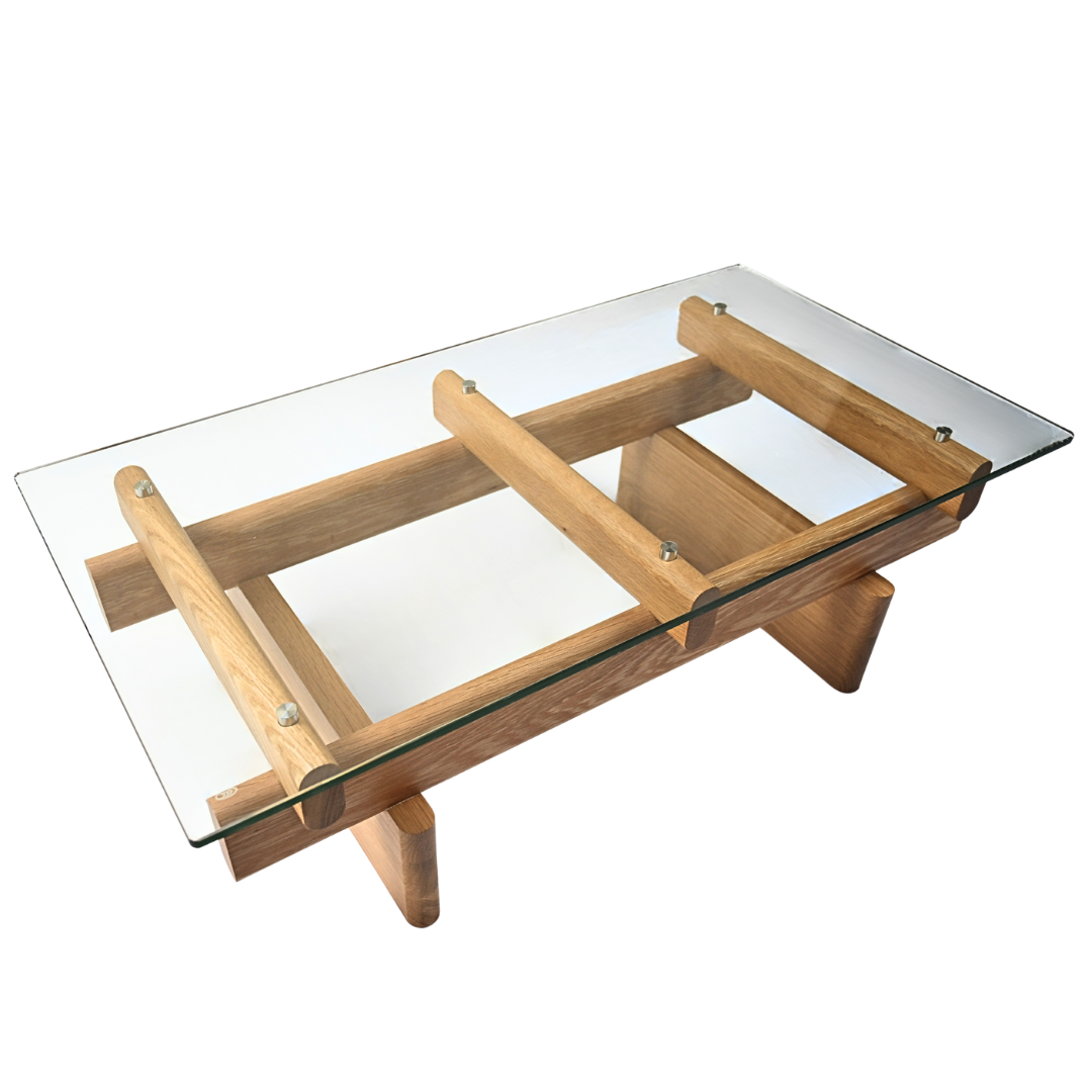 NEO Coffee Table | Tempered Glass | Home Elements