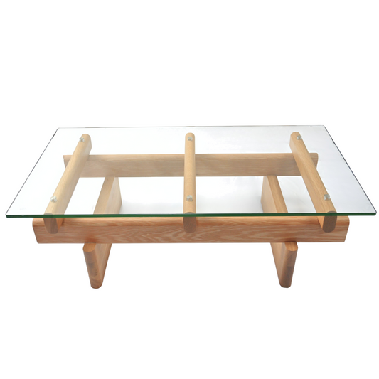NEO Coffee Table | Tempered Glass | Home Elements